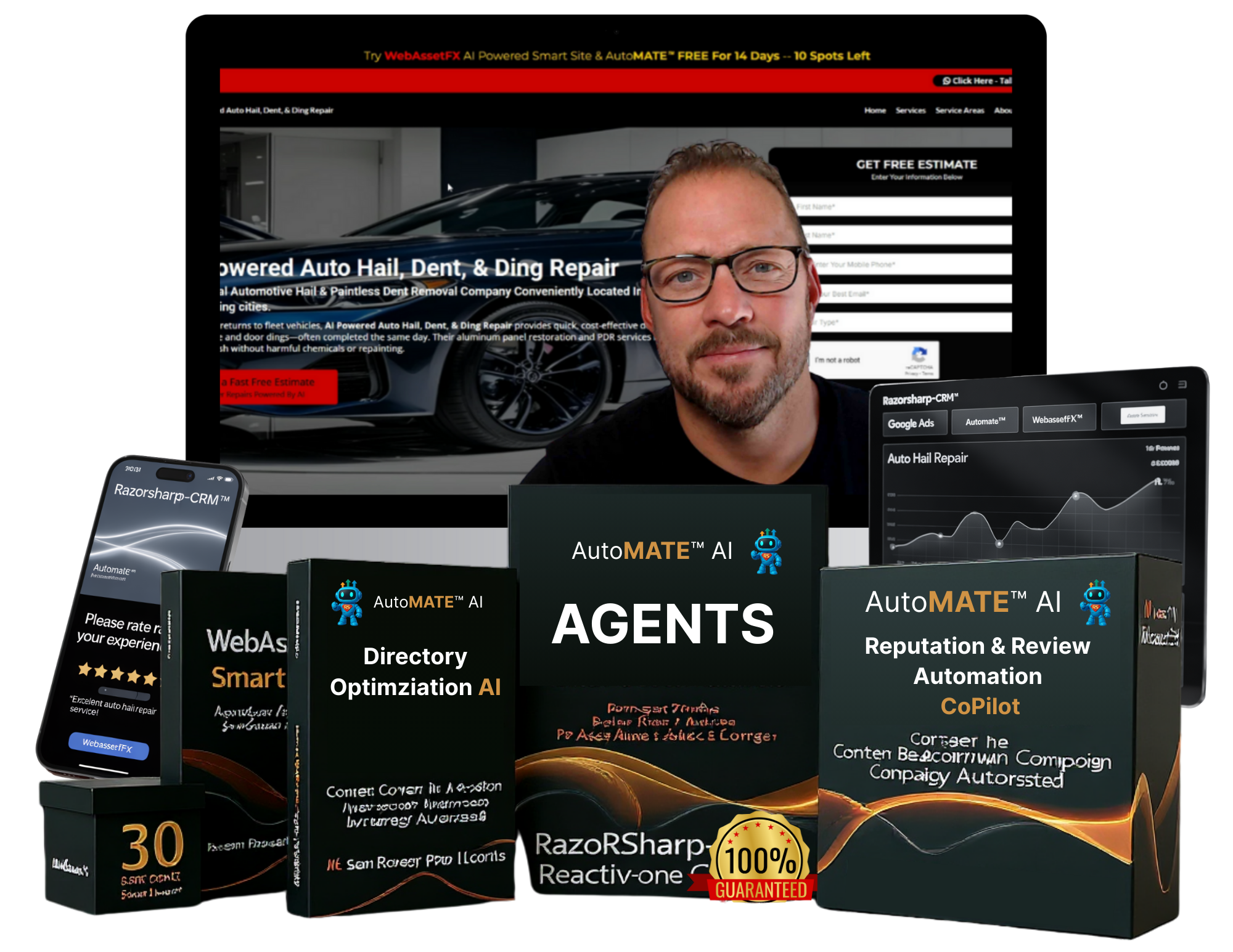 Boost Your Hail Repair Business By 391% with AutoMATE™ AI