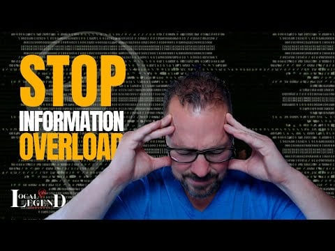 🛑 STOP 🛑 Information Overload! Transformation Vs. Information